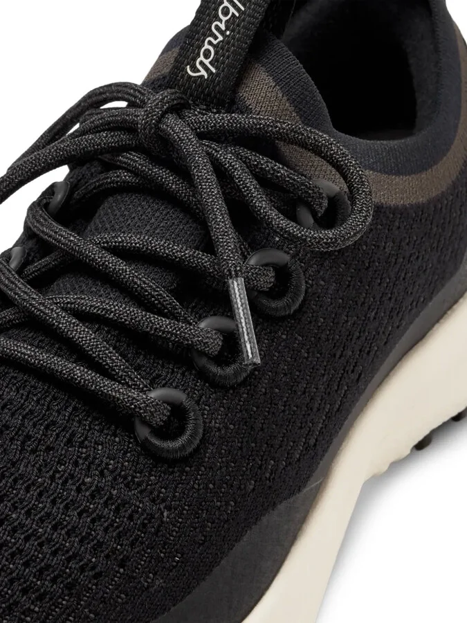 Knitted Lace-Up Sneakers - Image 4