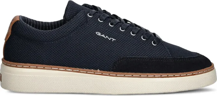 Knitted Lace-Up Sneakers