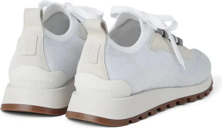 Knitted Low-Top Sneakers - Image 3