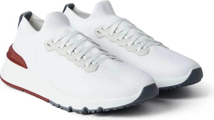 Knitted Low-Top Sneakers - Image 2