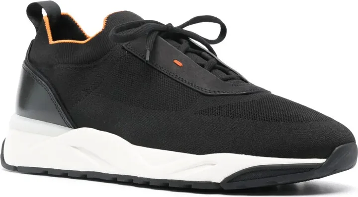 Knitted Panelled Sneakers - Image 2