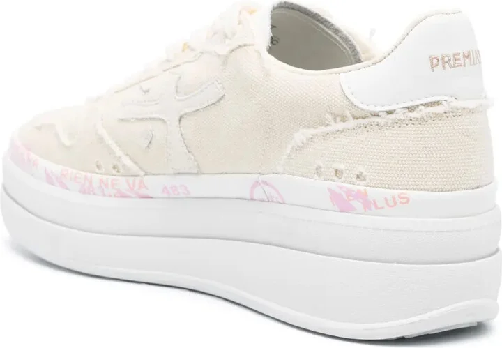 Knitted Panelled Sneakers - Image 3