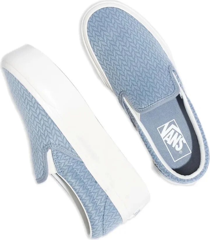 Knitted Slip-On Platform Sneakers - Image 3