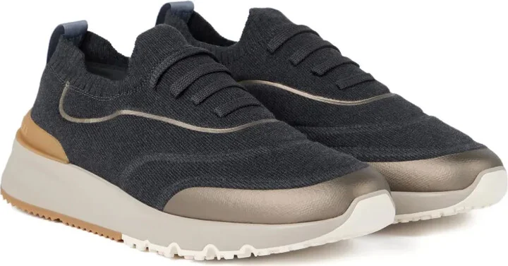 Knitted Slip-On Sneakers - Image 2