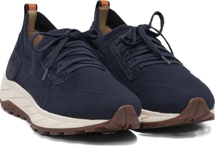 Knitted Suede Sneakers - Image 2
