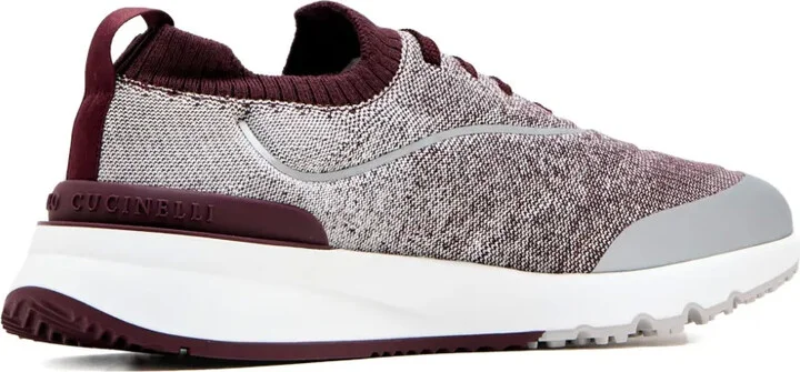 Knitted Trimmed Sneakers - Image 4