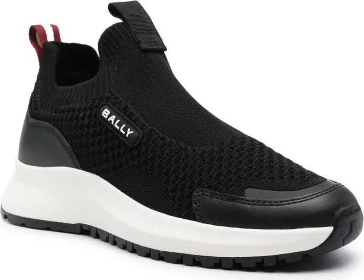 Knitted-Upper Slip-On Sneakers - Image 2