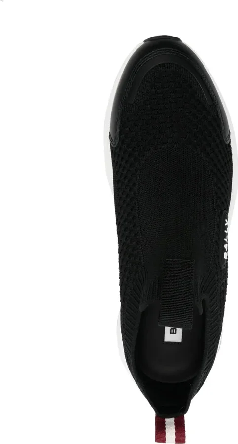 Knitted-Upper Slip-On Sneakers - Image 4