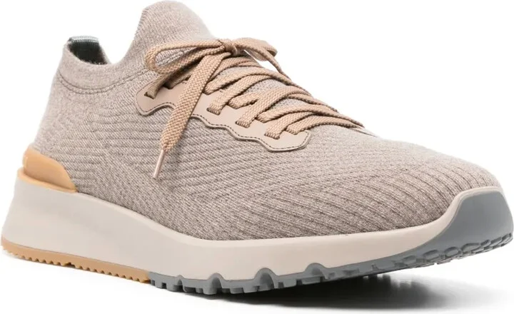 Knitted-Upper Sneakers - Image 2