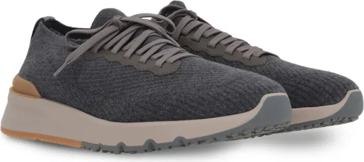 Knitted-Upper Sneakers - Image 2