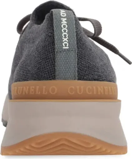 Knitted-Upper Sneakers - Image 3