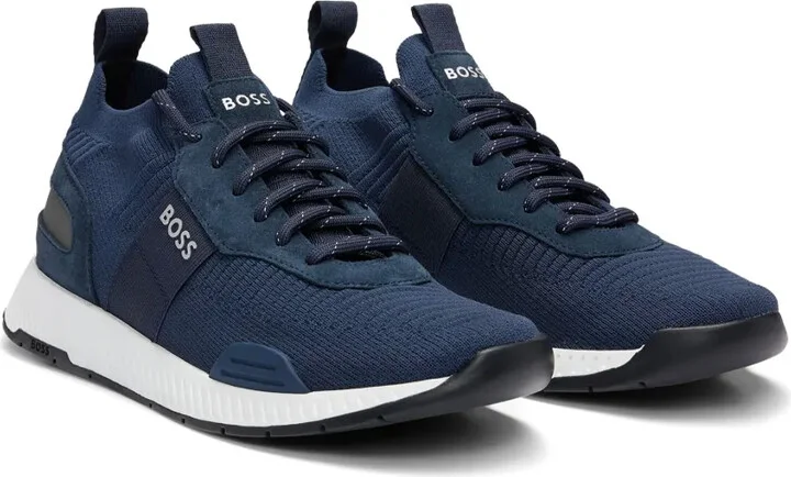Knitted-Upper Sneakers - Image 2