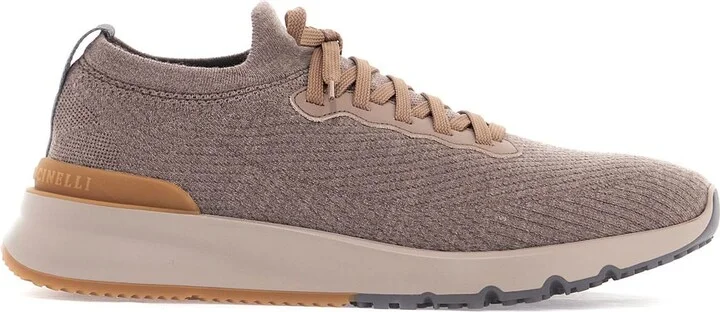 Knitted Wool Sneakers For Comfortable And