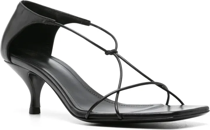 Knot 55mm leather sandals - Image 2
