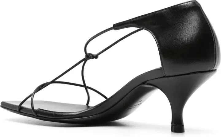 Knot 55mm leather sandals - Image 3