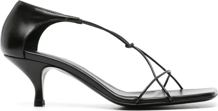 Knot 55mm leather sandals