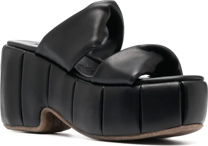 Knot-Detail 100mm Platform Sandals - Image 2