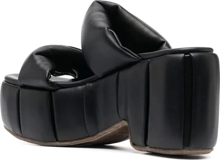 Knot-Detail 100mm Platform Sandals - Image 3