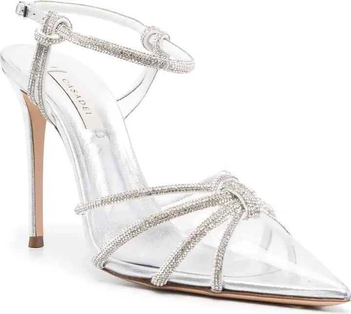 Knot-Detail 120mm Sandals - Image 2