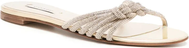 Knot-Detail Slide Sandals - Image 2