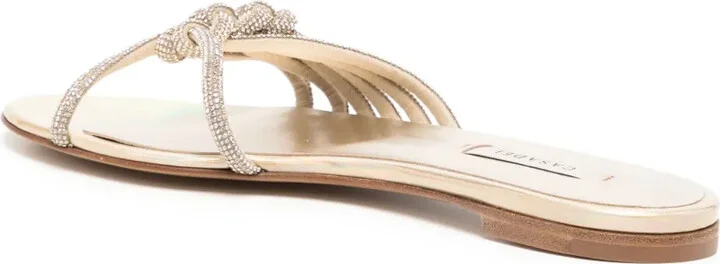 Knot-Detail Slide Sandals - Image 3