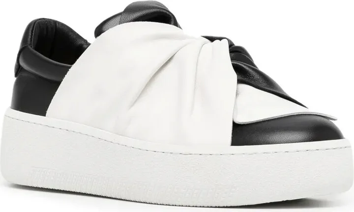 Knot-Detail Slip-On Sneakers - Image 2