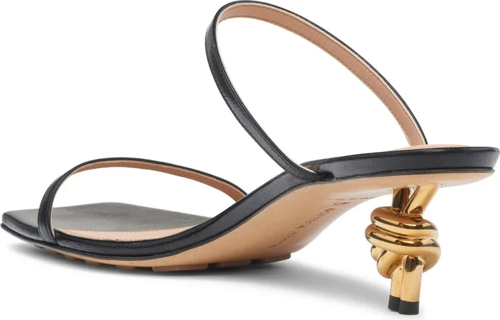 Knot Kitten Heel Slide Sandal - Image 2