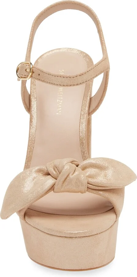 Knot Platform Ankle Strap Sandal - Image 3