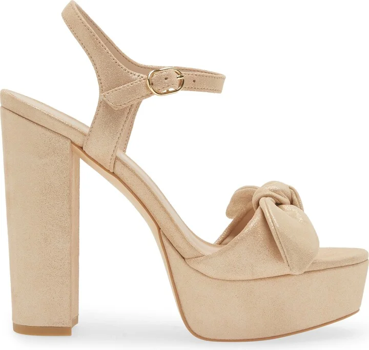 Knot Platform Ankle Strap Sandal - Image 4