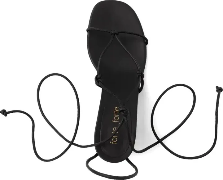 Knotted Ankle-Wrap Sandals - Image 4