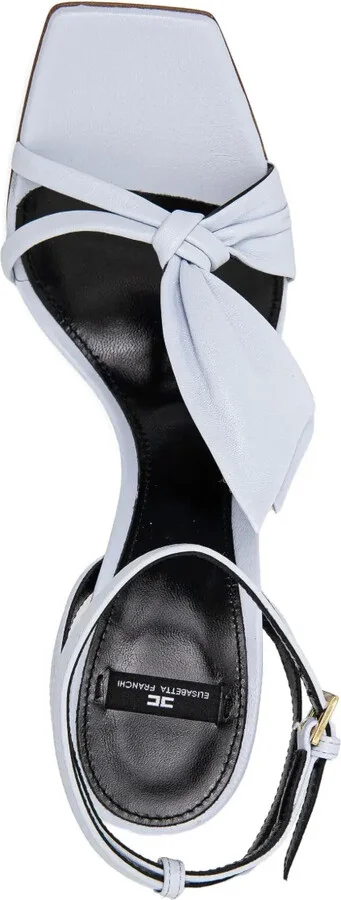 Knotted Bow-Detail Stiletto Sandals - Image 3