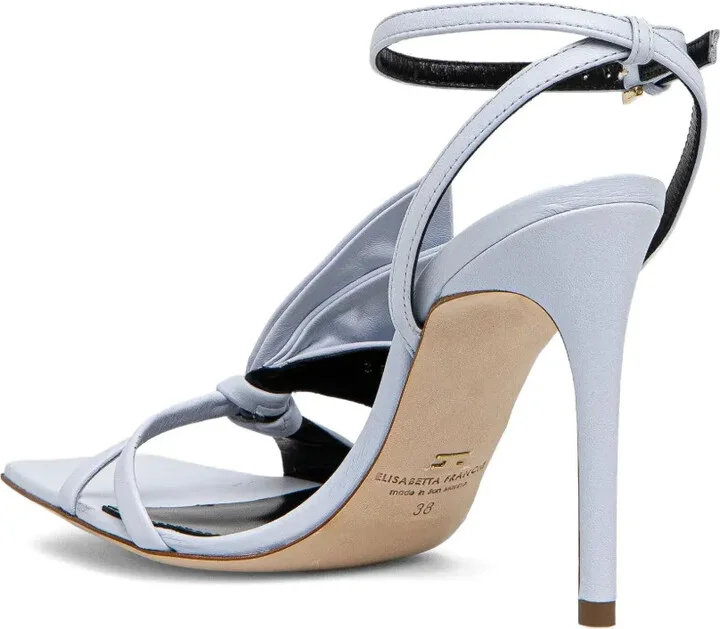 Knotted Bow-Detail Stiletto Sandals - Image 4