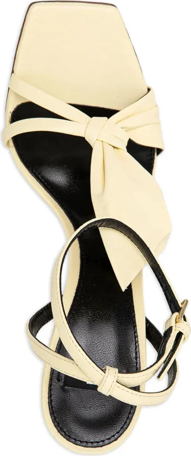 Knotted Bow-Detail Stiletto Sandals - Image 3