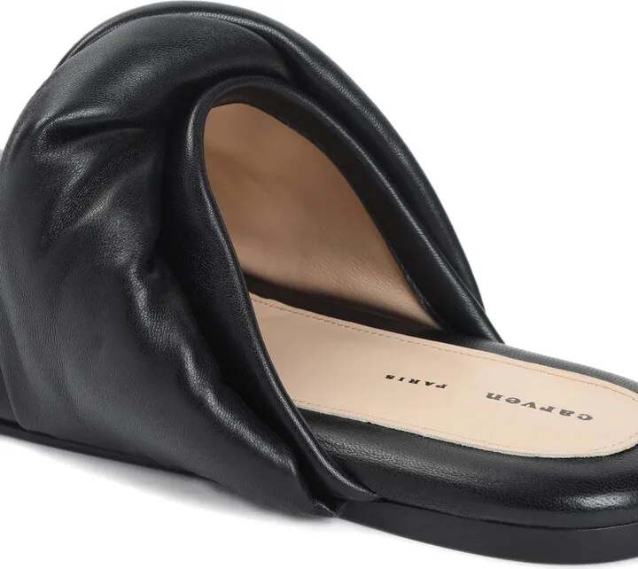 Knotted Leather Mules - Image 4