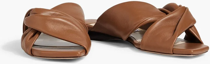 Knotted leather sandals - Image 2