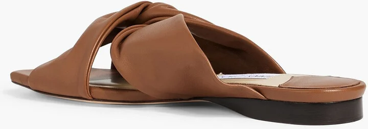 Knotted leather sandals - Image 3