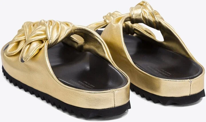 Knotted Leather Sandals - Image 3