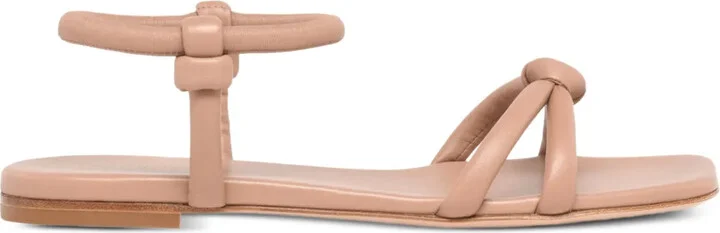 Knotted Leather Sandals
