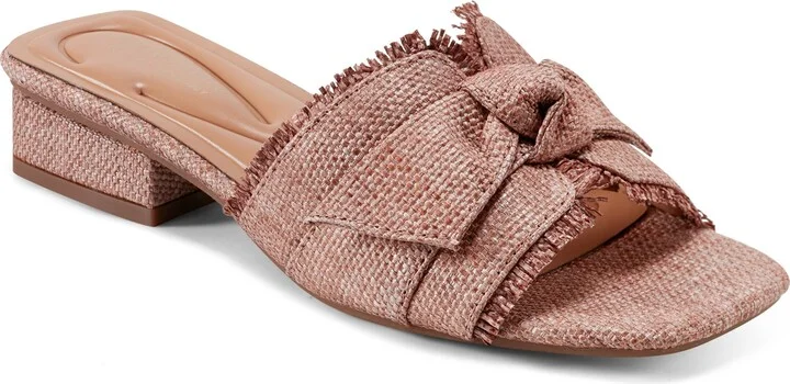 Knotted Slide Sandal - Multiple Widths Available