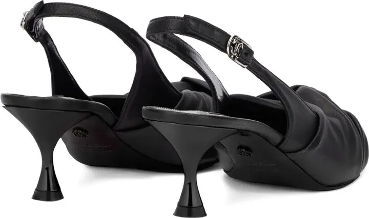 Knotted Slingback Pumps - Image 3
