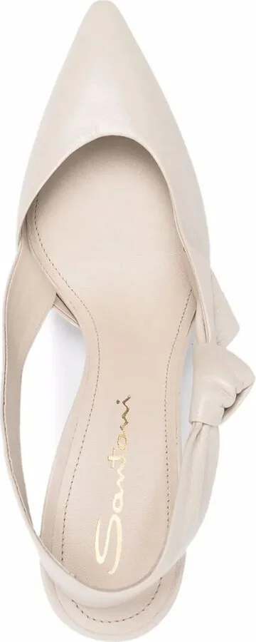 Knotted Slingback Pumps - Image 4