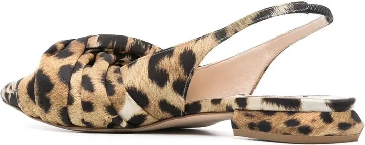 Knotted Slingback Pumps - Image 3