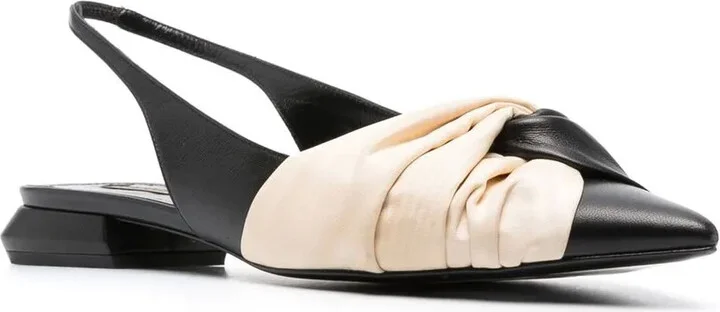 Knotted Slingback Pumps - Image 2
