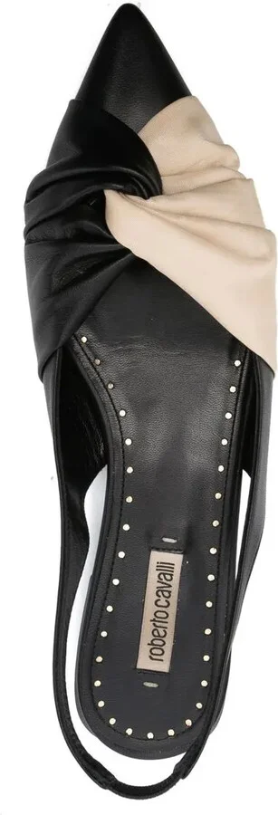 Knotted Slingback Pumps - Image 4