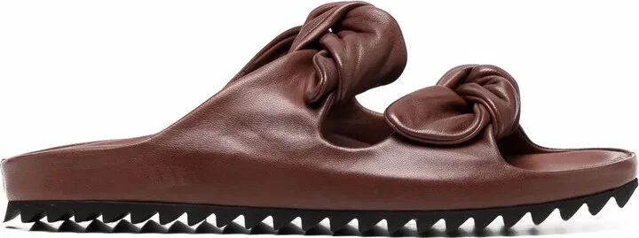 Knotted-Strap Sandals