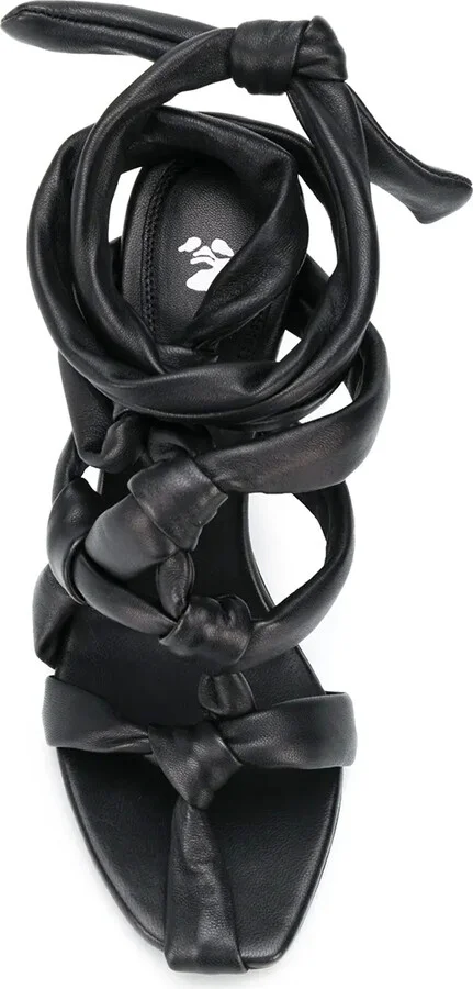Knotted Strappy Sandals - Image 4