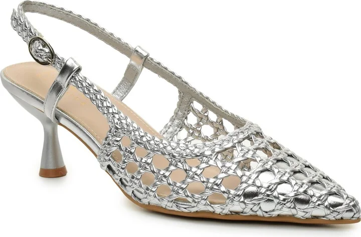 Knotty Braided Slingback Pump