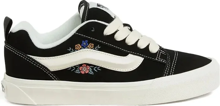 Knu Skool embroidered low-top sneakers
