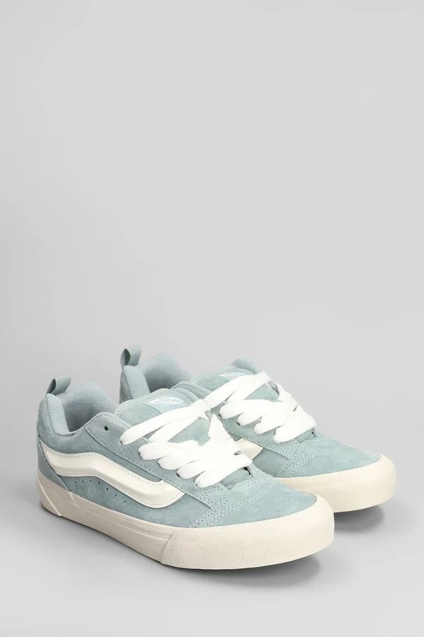 Knu Skool Sneakers In Grey Suede - Image 2