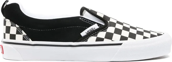 Knu Slip checkboard-pattern sneakers